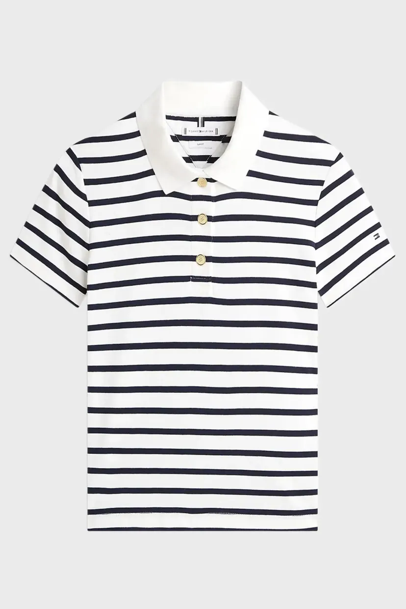 Поло GOLD BUTTON SLIM SS POLO 5
