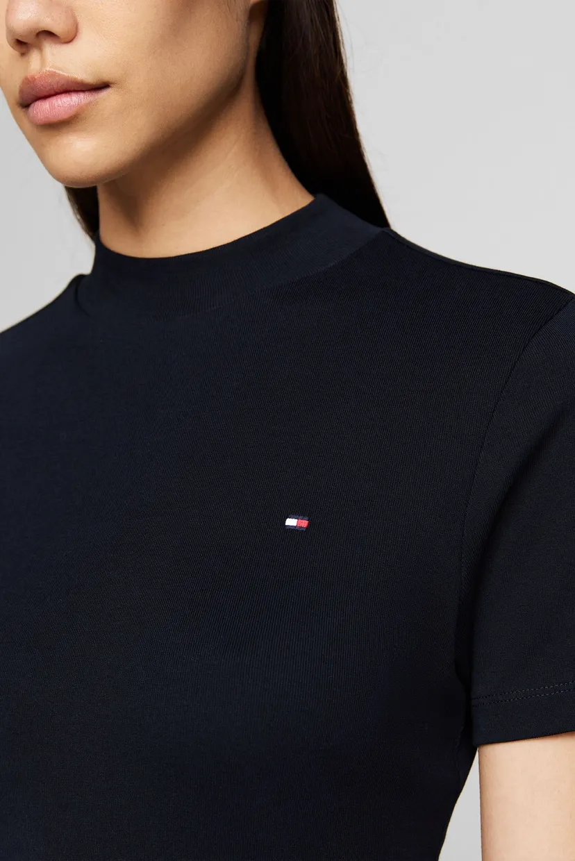 Футболка SLIM CODY CROP MOCK-NK 4