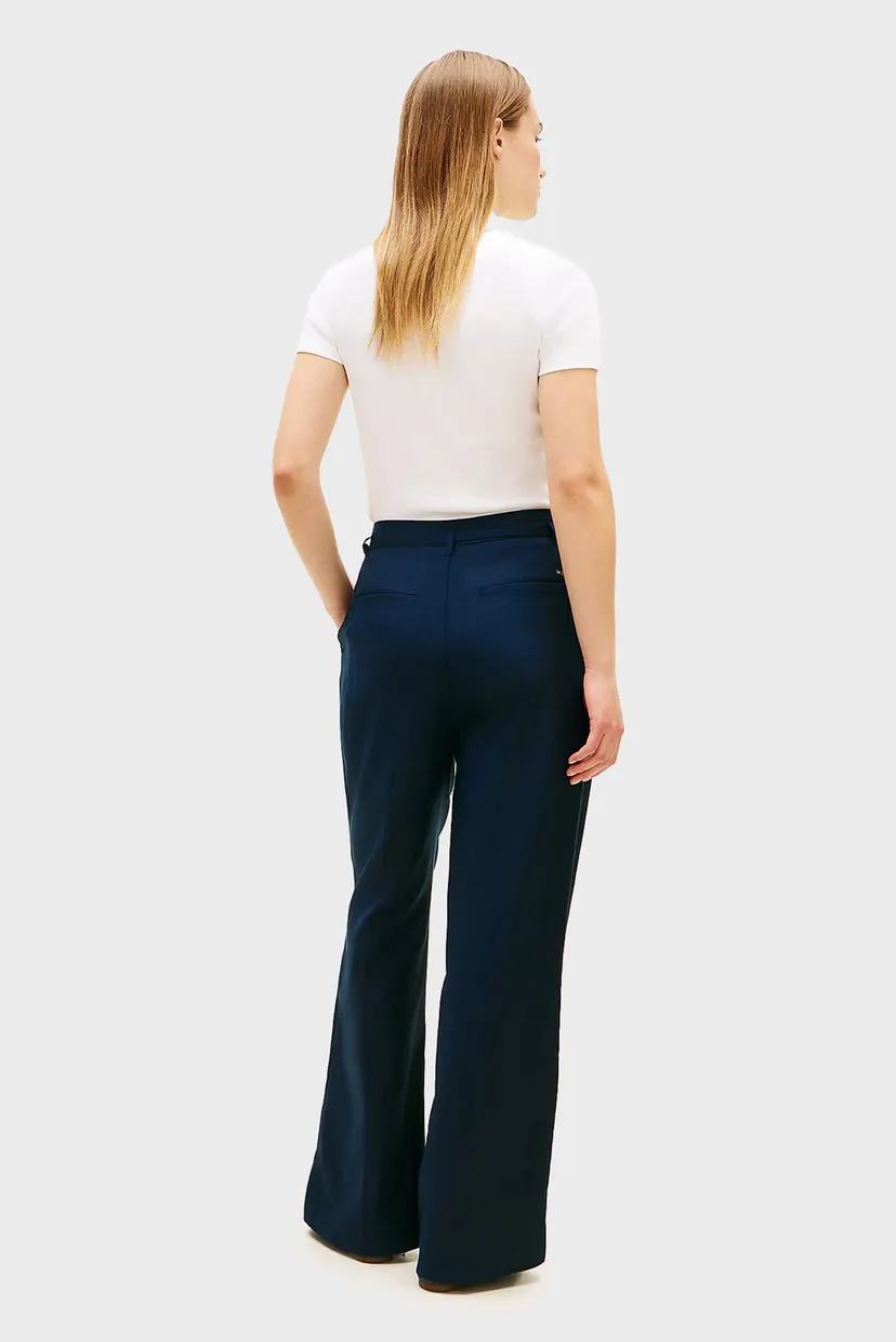Штаны LINEN BLEND WIDE LEG PANT 3