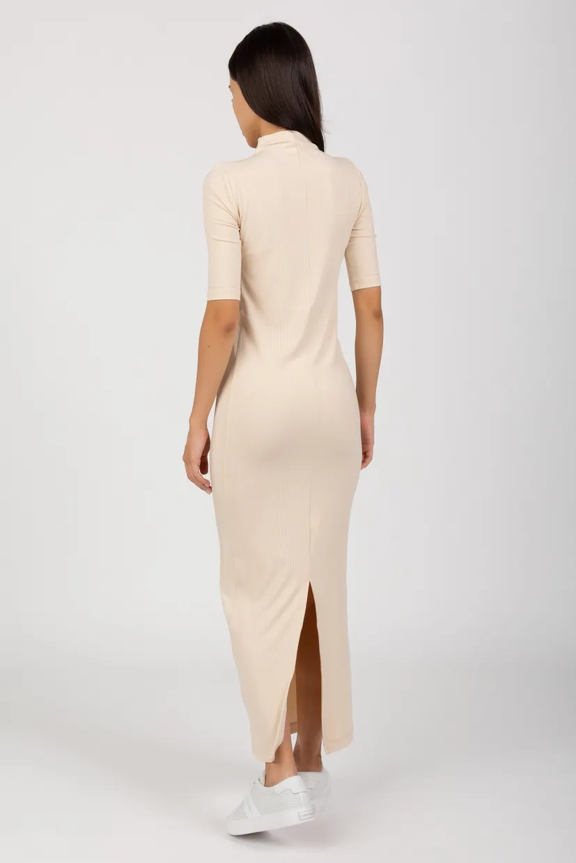 Платье MODAL RIB SOFT MOCK NECK DRESS 3