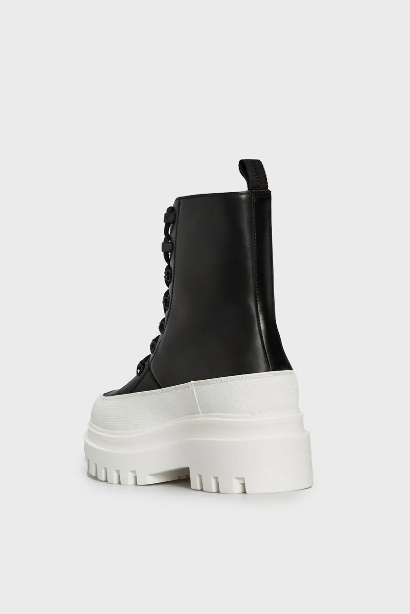 Ботинки FLATFORM LACE UP BOOT LTH 4