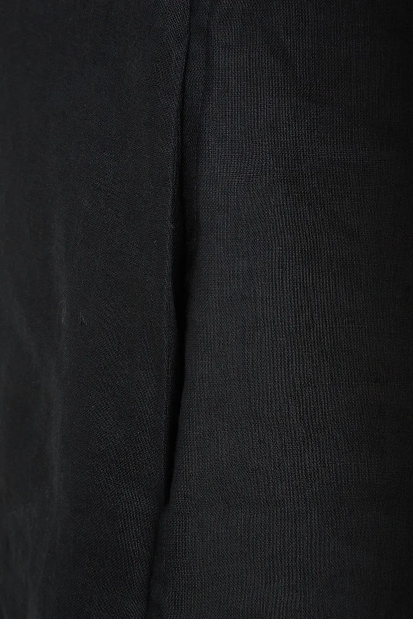 Платье LINEN SHORTSLEEVE  MINI DRESS 4