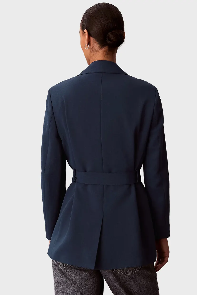 Пиджак CASUAL TWILL BELTED BLAZER 3