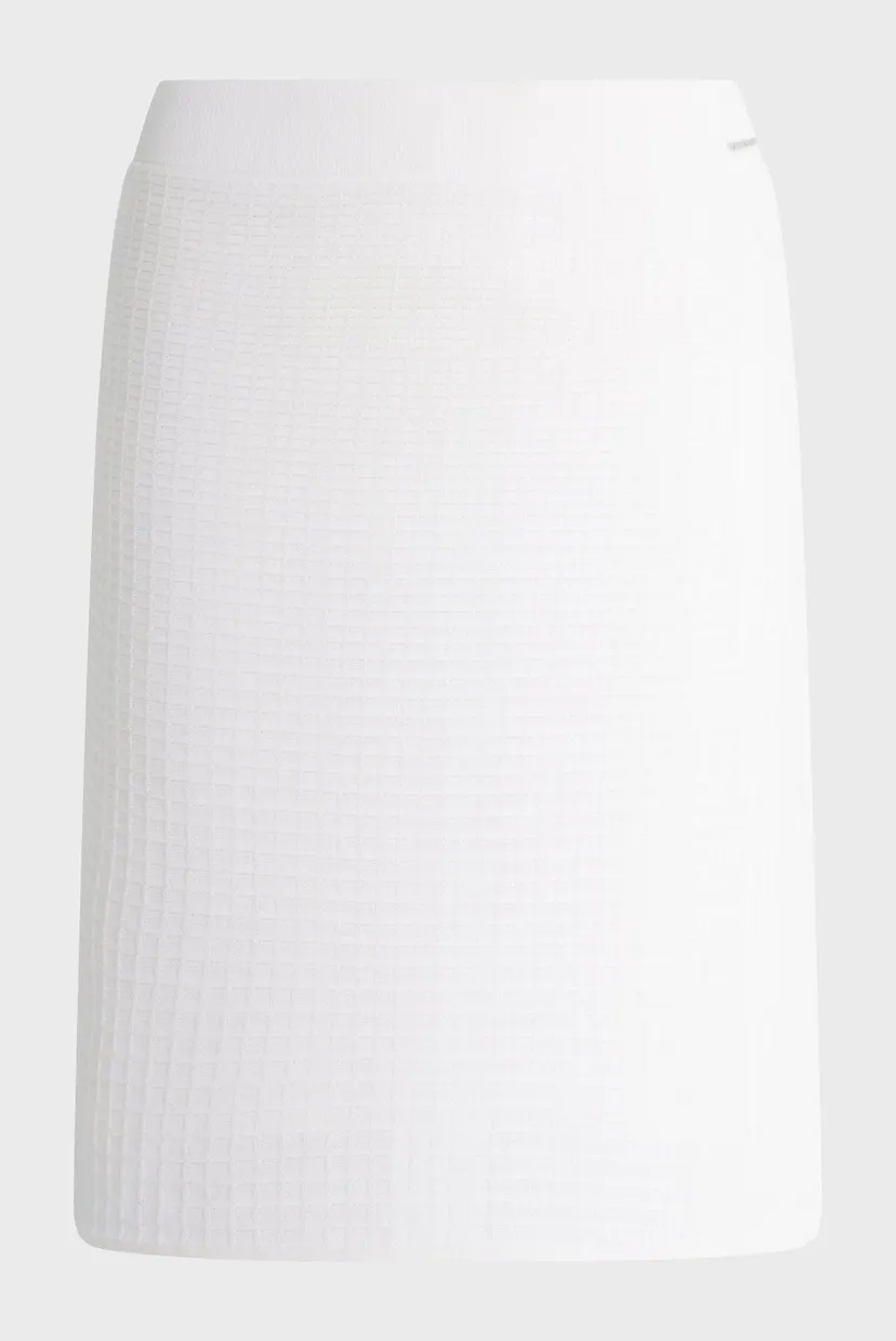 Юбка GEOMETRIC KNIT FITTED SKIRT 5