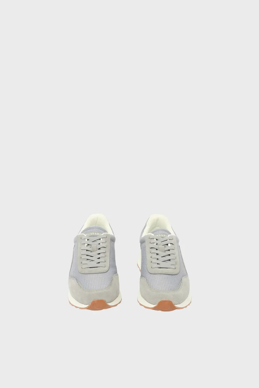 Кроссовки MNS03L76 ARROW SNEAKER - LEATHER+RIPSTOP FABRIC 3