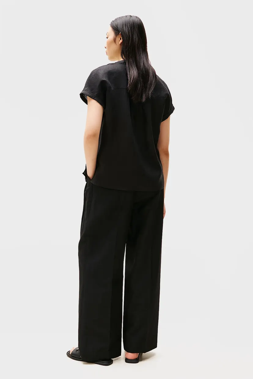 Блузка ESS LINEN COLLARLESS S S BLOUSE 4
