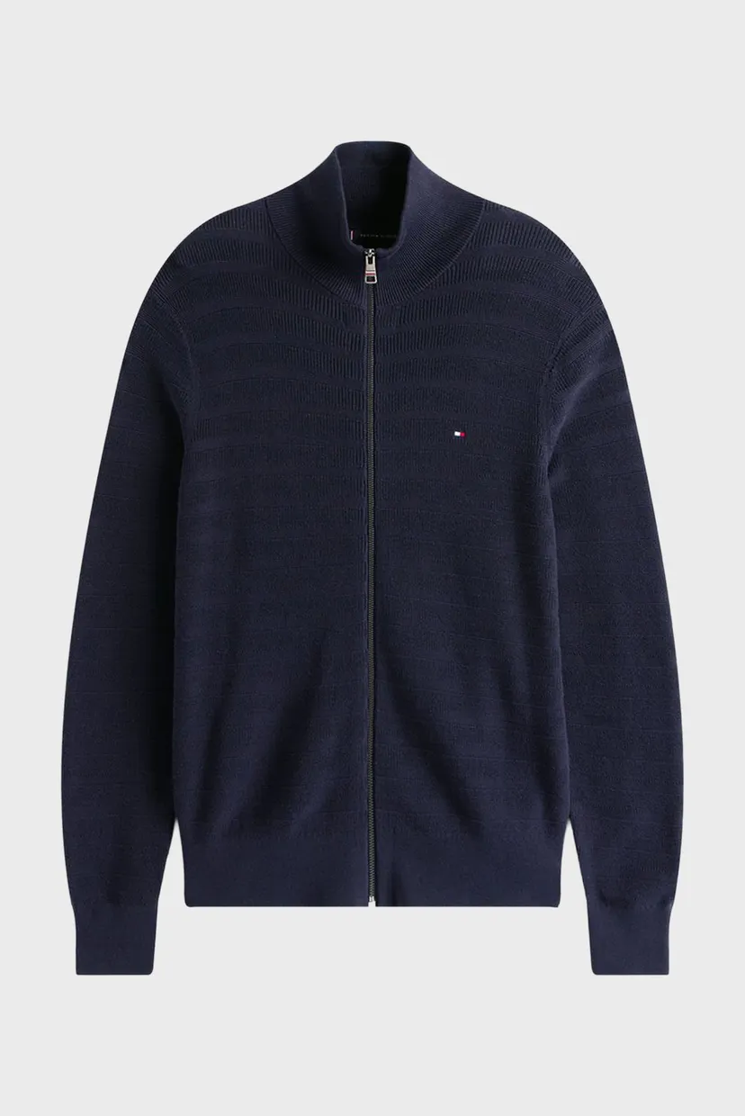 Кардиган/STRIPE STRUCTURE ZIP THRU 5