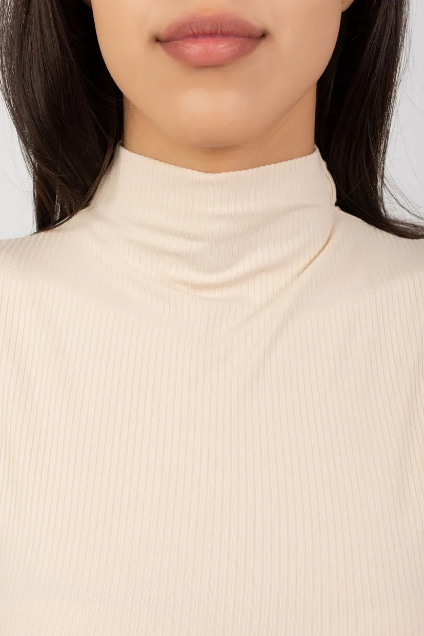 Майка MODAL RIB SOFT MOCK NECK TANK 4
