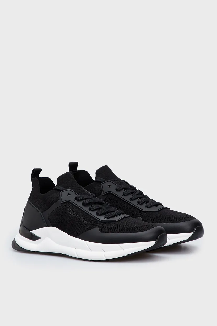 Мужские черные кроссовки LOW TOP LACE UP MIX 3