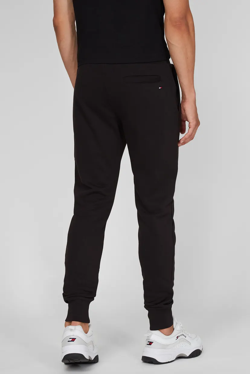 Мужские черные спортивные брюки HILFIGER LOGO 9