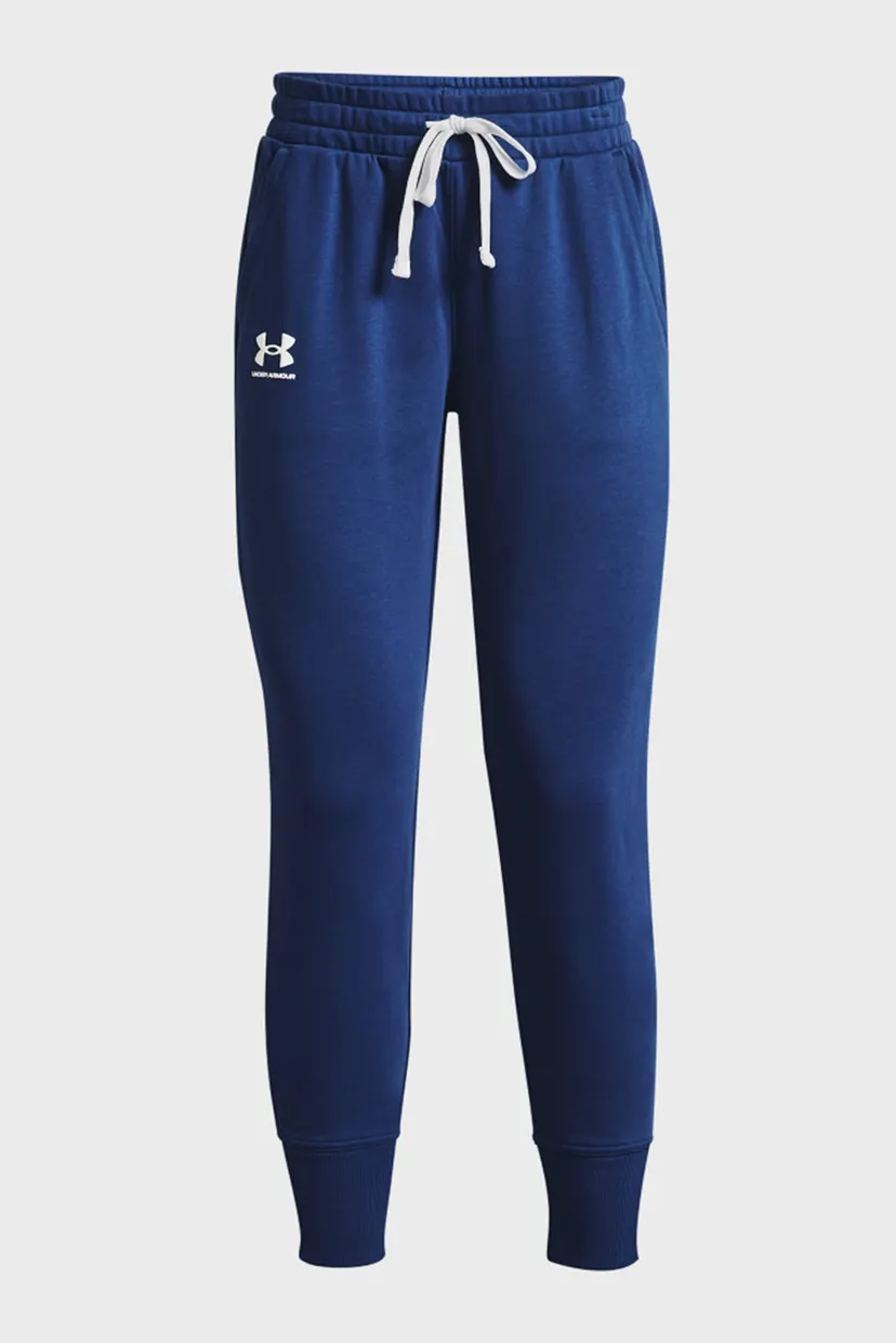 Женские синие спортивные брюки Rival Fleece Joggers 5