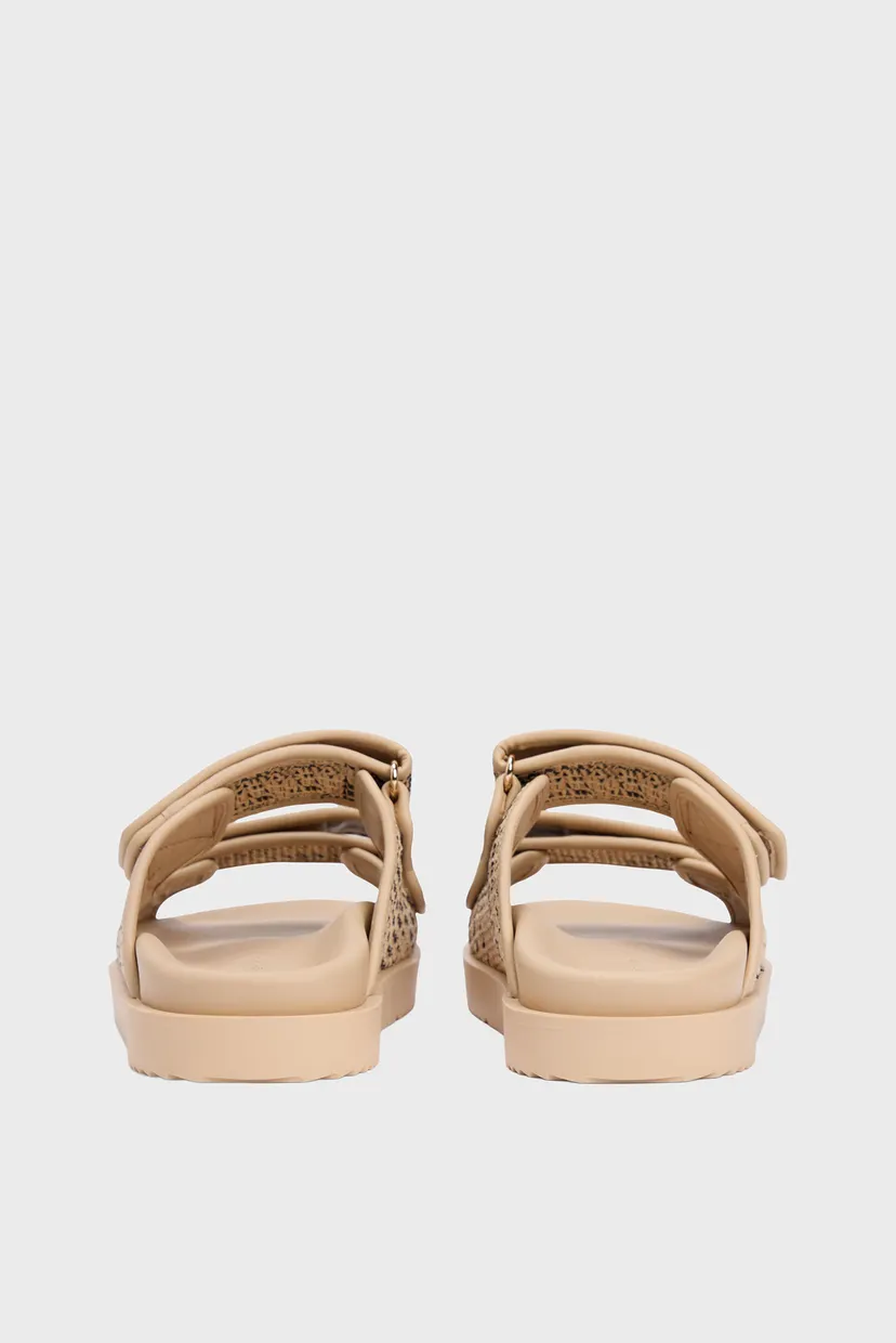 Сандалии DOUBLE STRAP RAFFIA SANDAL 4