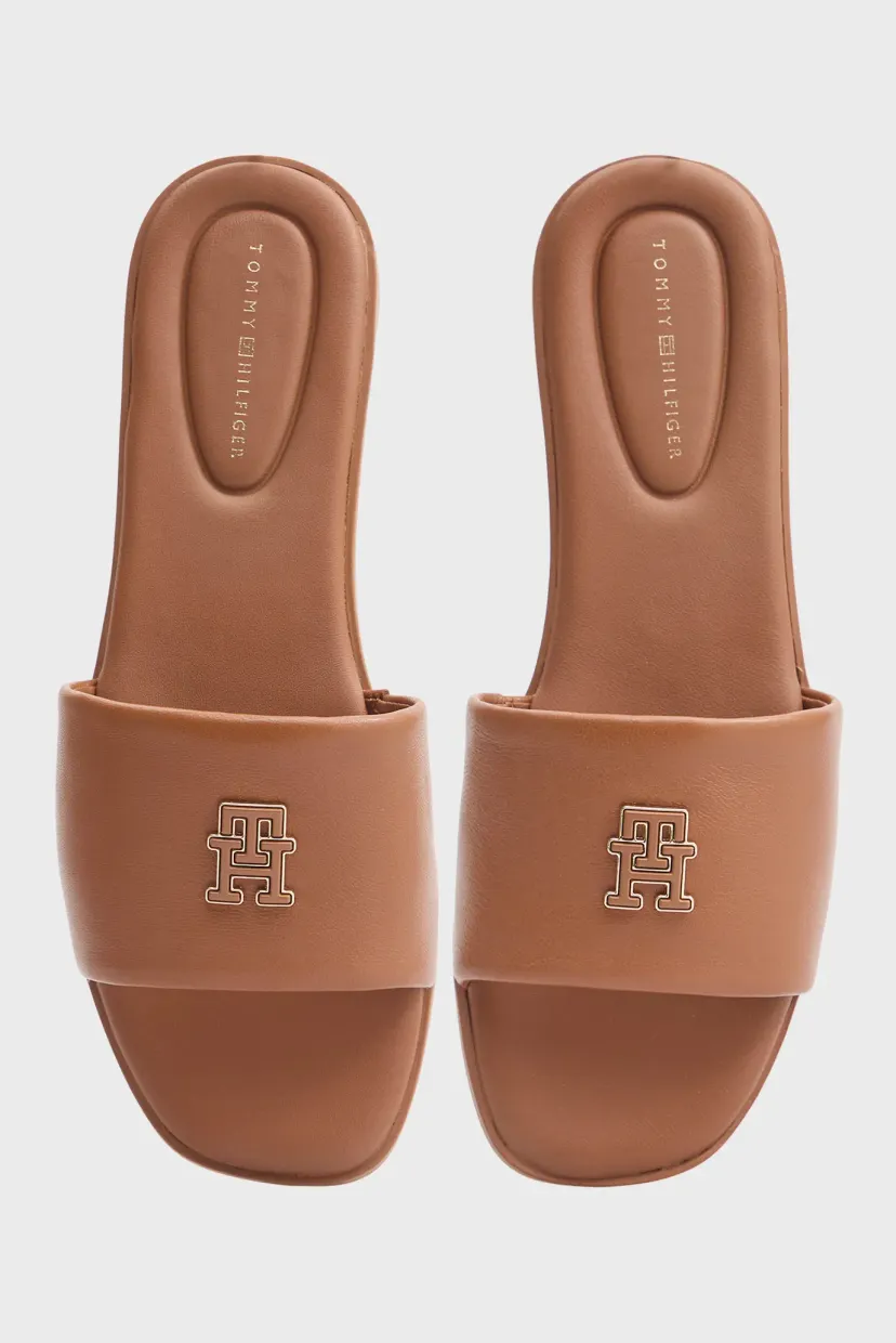 Слайдеры TH LOGO HARDWARE LEATHER MULE 4