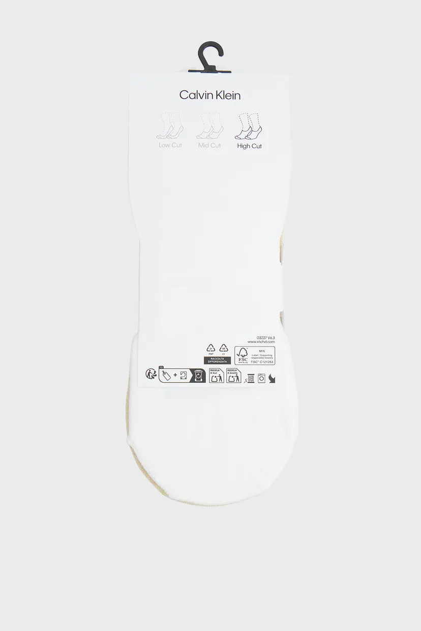 Следы CK MEN FOOTIE HC 2P PATTERN LI 3