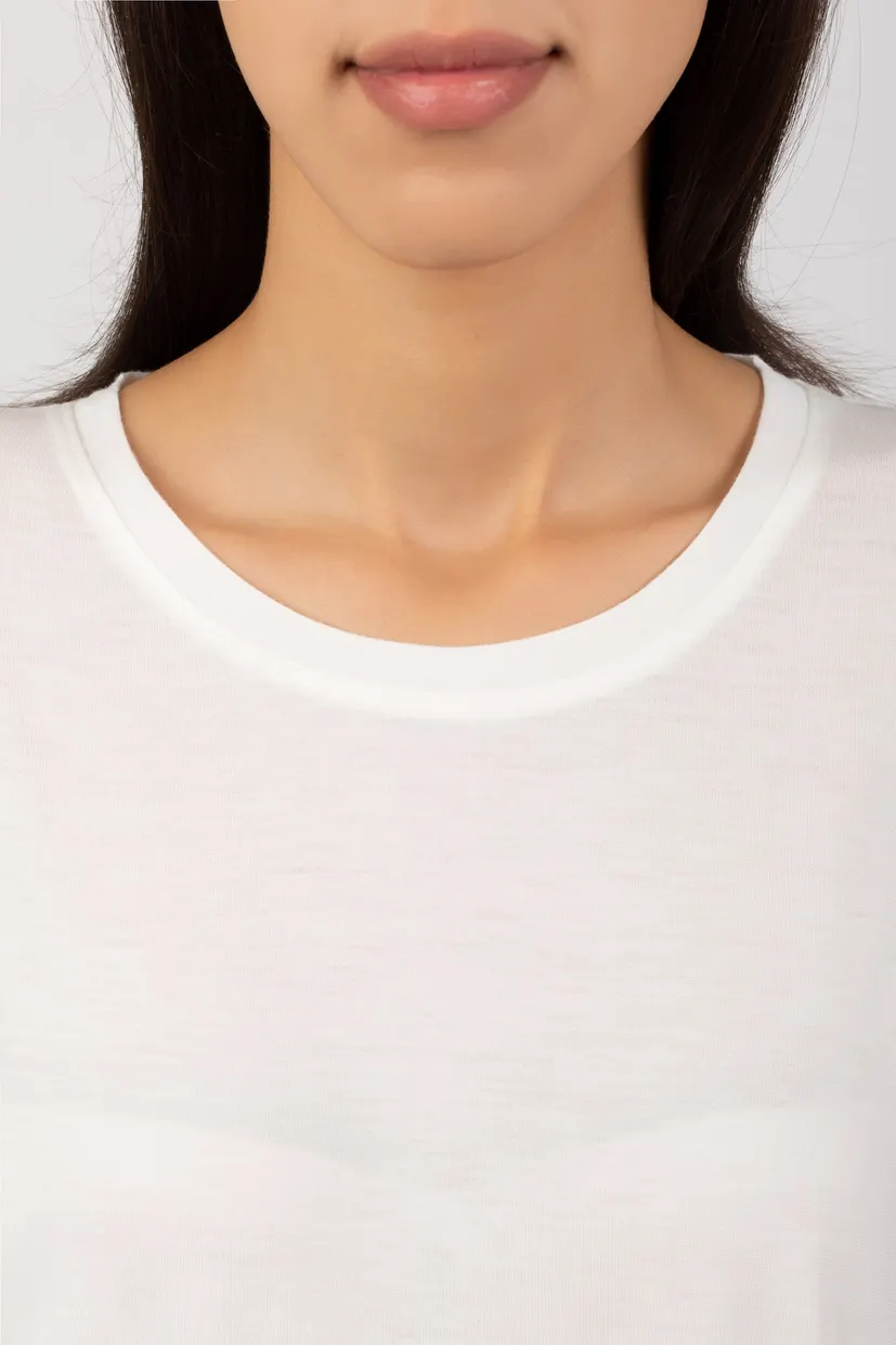 Футболка MODAL SILK RELAXED CREW NECK TEE 4