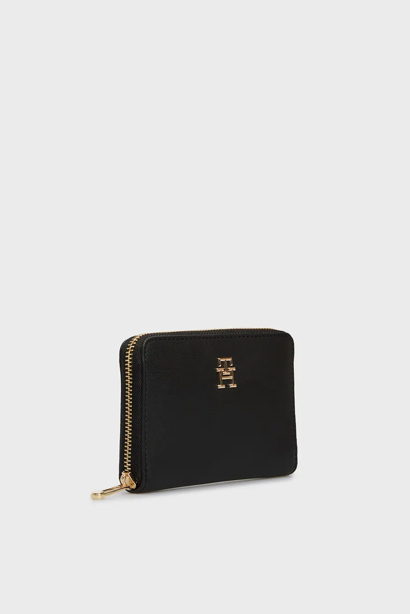 Женский черный кошелек TH CHIC MED FLAP CORP 3