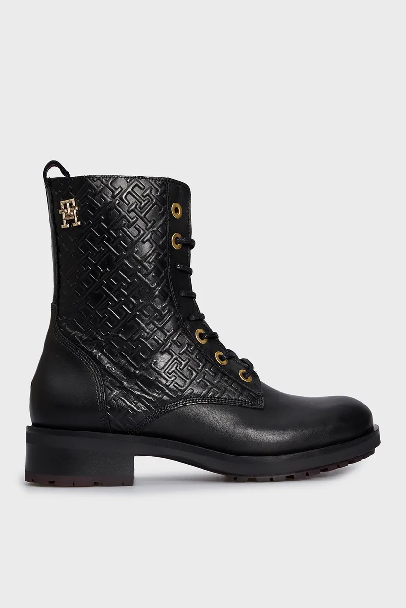 Бәтеңке TH MONOGRAM BIKER BOOT 5