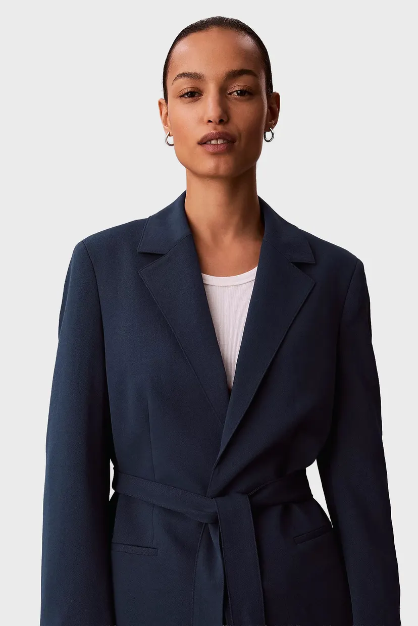 Пиджак CASUAL TWILL BELTED BLAZER 6
