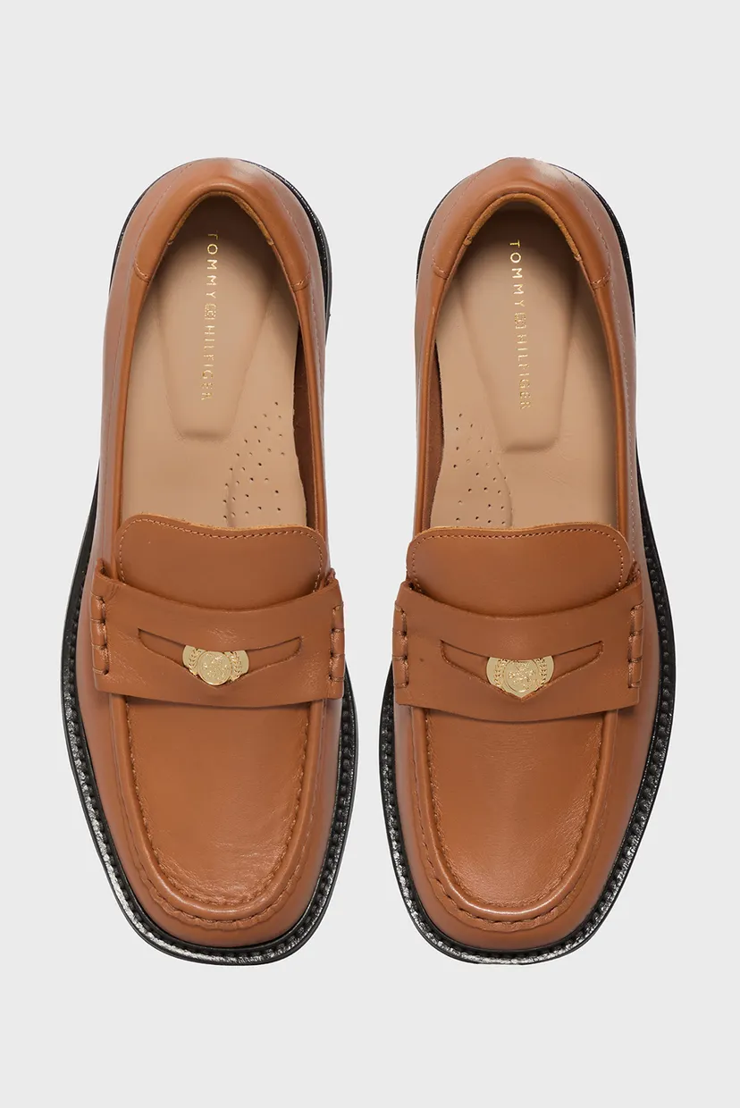 Лоферы/CREST SQUARISH TOE PENNY LOAFER 4