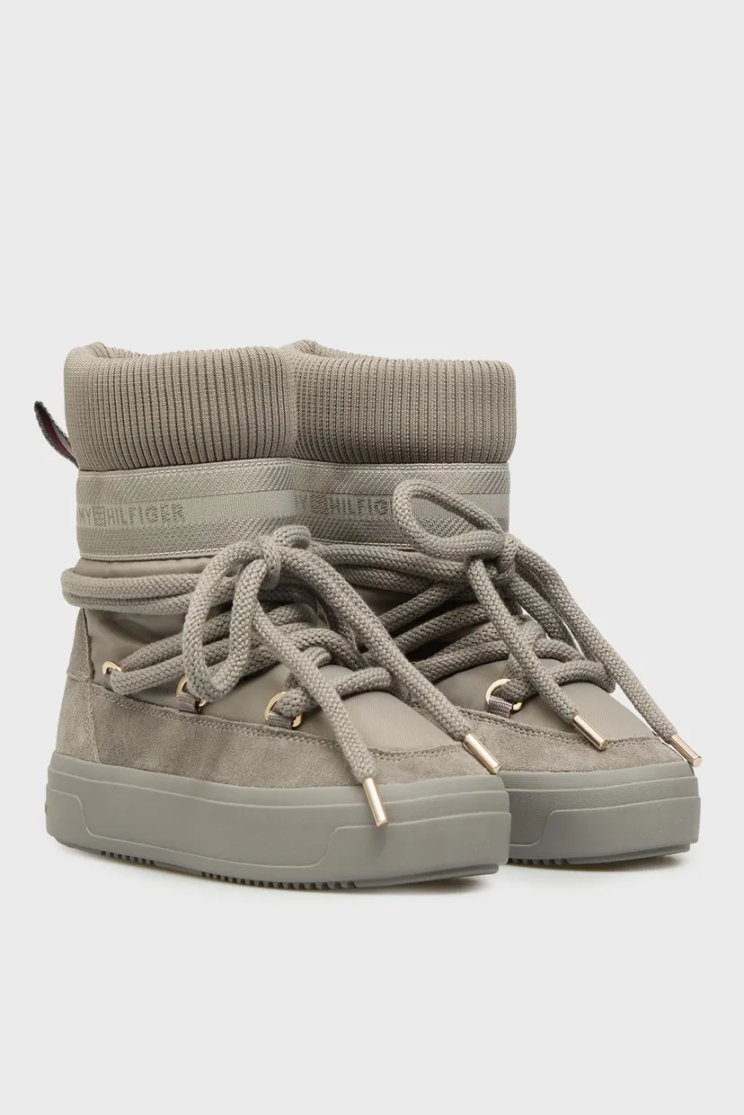 Дутики TOMMYTECH LOGOTAPE SNOWBOOT WARM 3