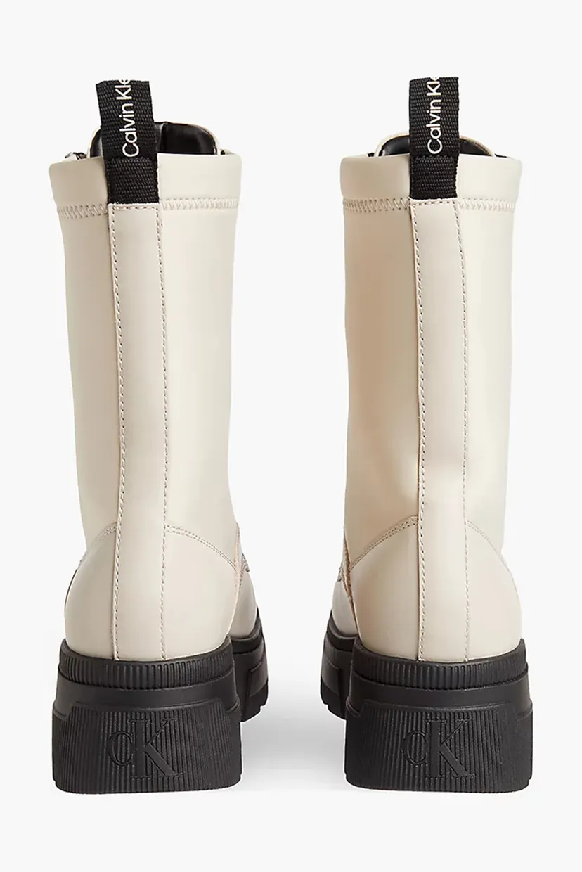 Ботинки CHUNKY COMBAT LACEUP ZIP 4