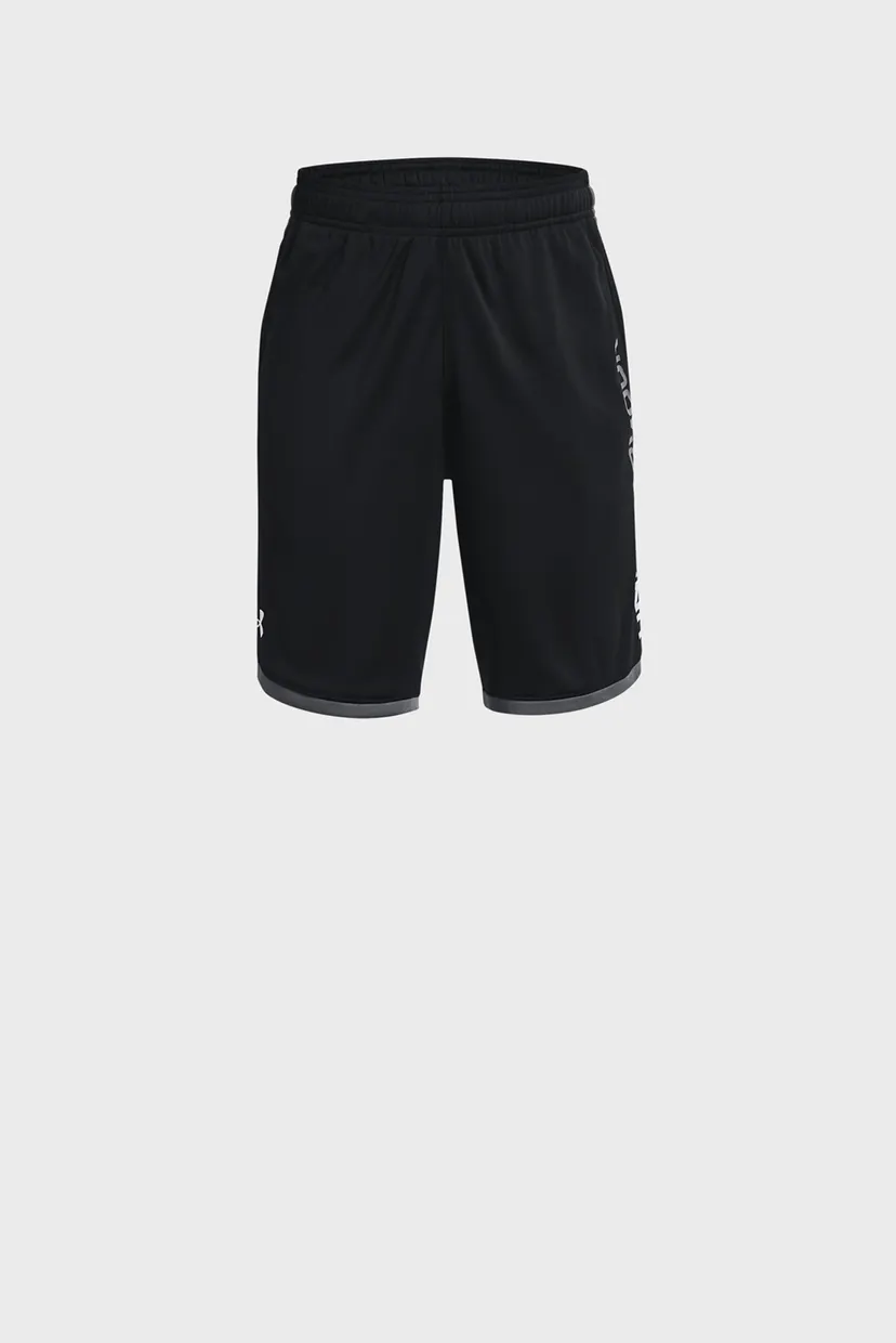 Детские черные шорты UA Stunt 3.0 Shorts 3