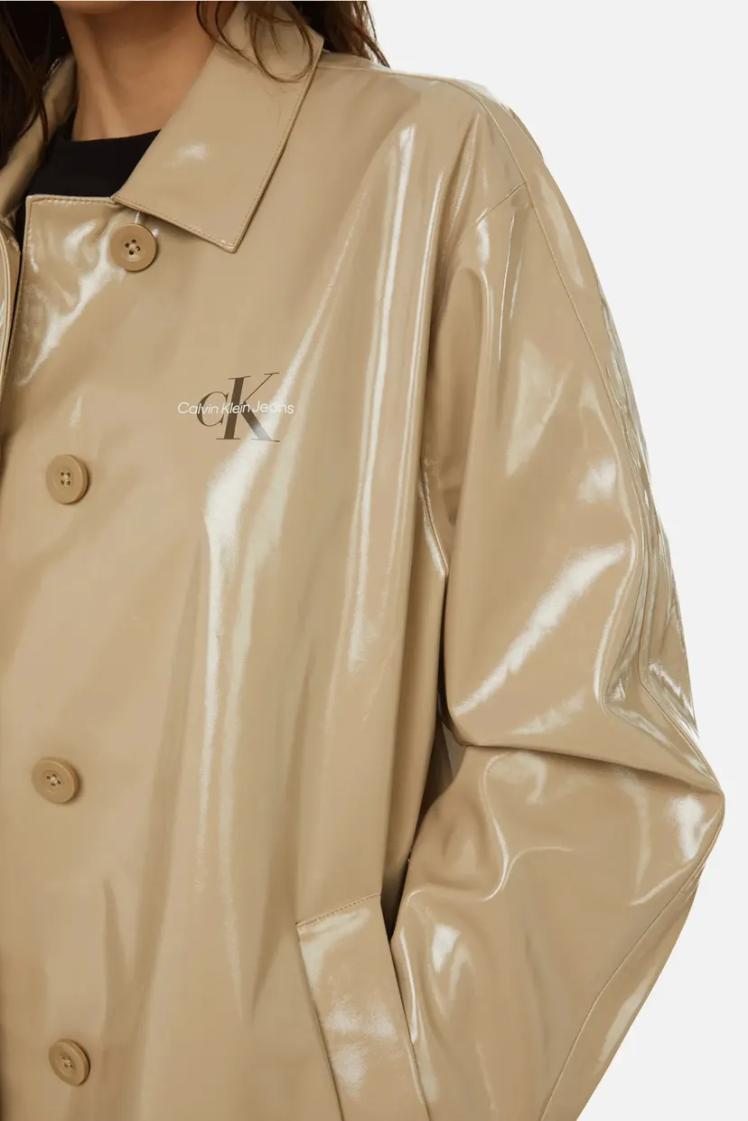 Пальто OVERSIZED COATED COAT 3