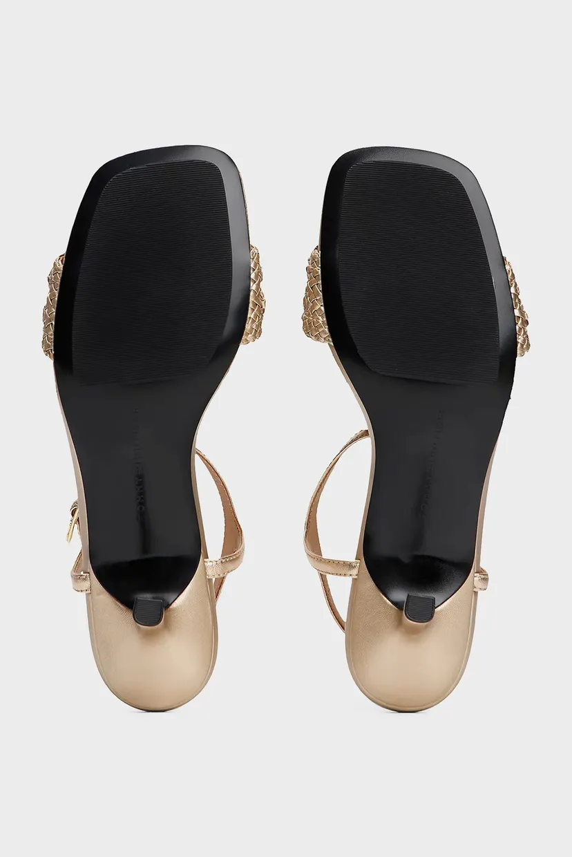 Босоножки METALLIC LTHR KITTEN SANDAL 5