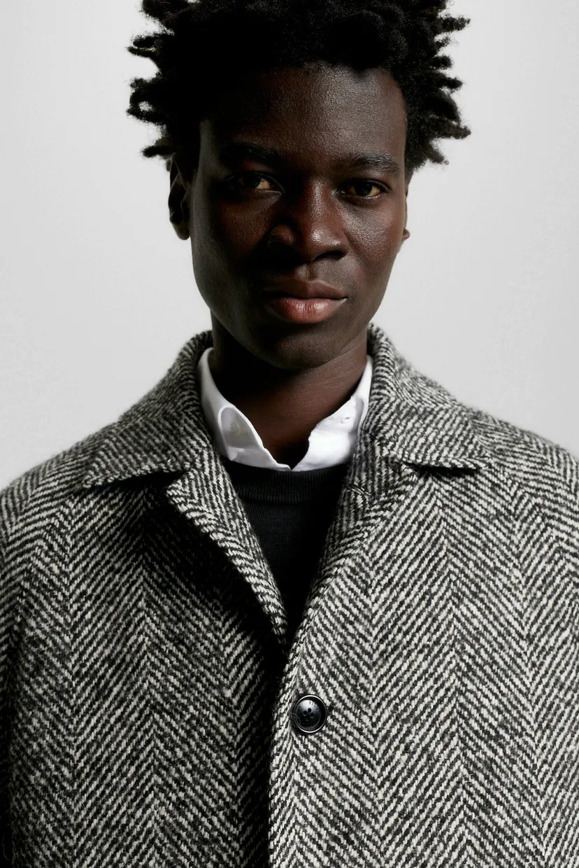 Пальто DC WOOL HERRINGBONE COAT 4
