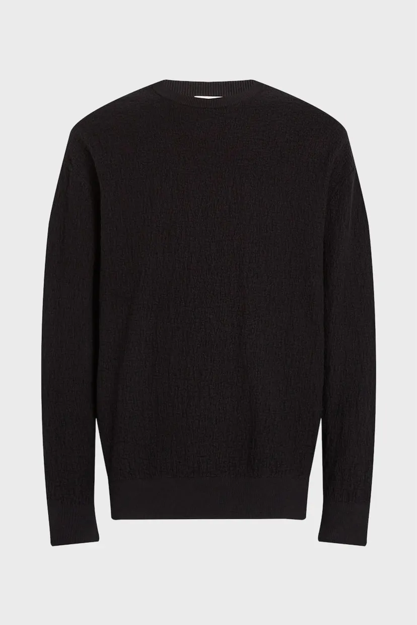 Свитшот NATURAL TEXTURE JACQUARD SWEATER 5