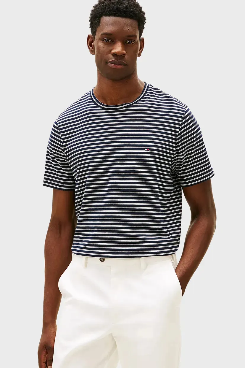 Футболка ESS SEASONAL REG FIT STRIPE TEE 3