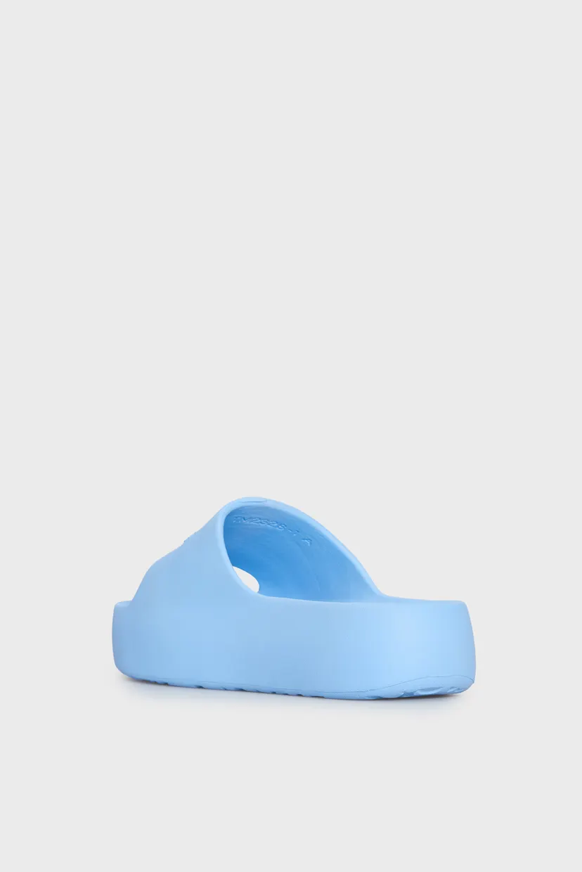 Женские голубые слайдеры TJW CHUNKY POOL SLIDE ESS 5