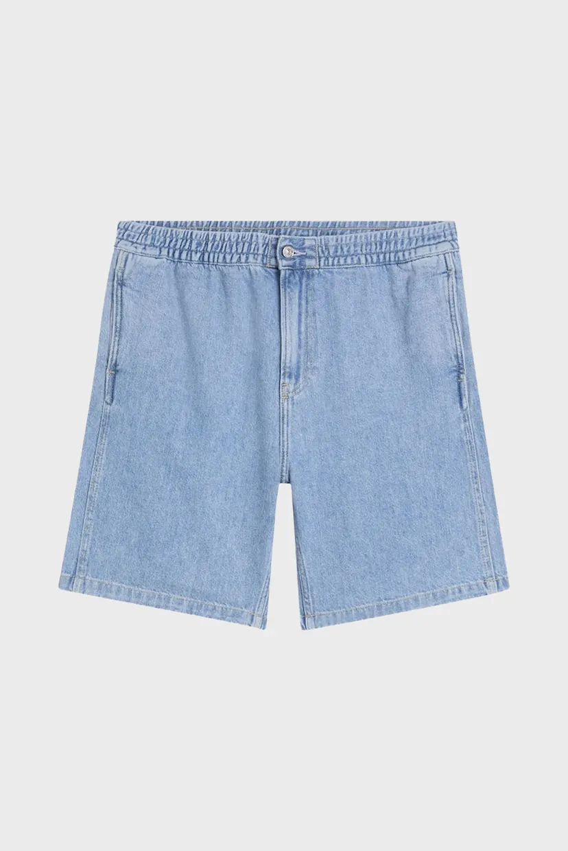 Мужские голубые джинсовые шорты PULL ON RELAXED 6