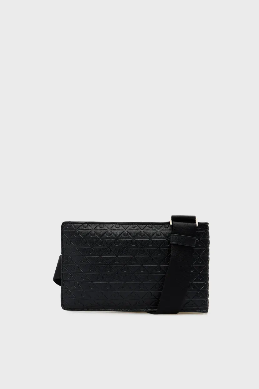 Сумка/EMBLEM AOP EMBOSS SQUARE SLING 4