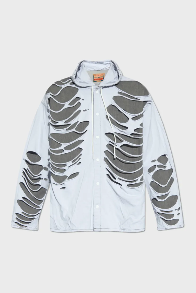Рубашка D-DEWNY-HOOD-S CAMICIA 4