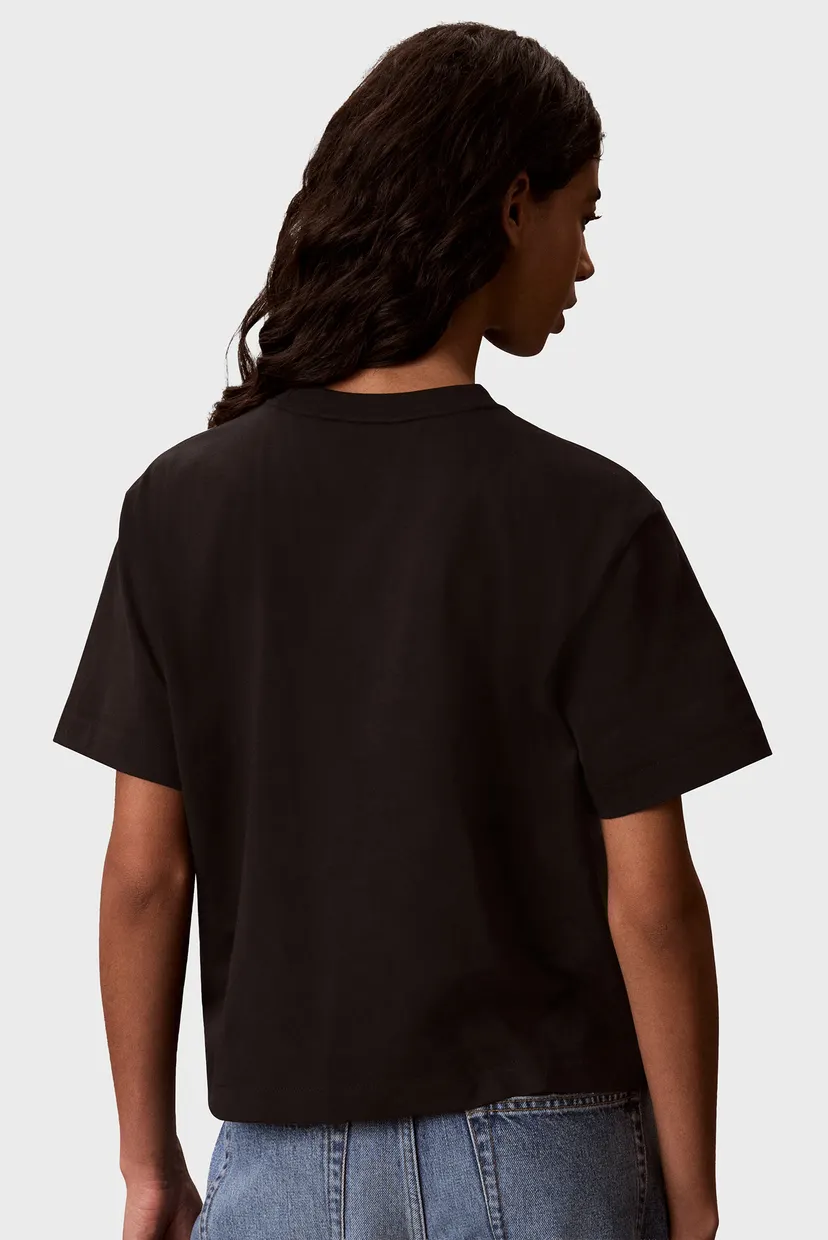 Футболка/SS BOXY LEFT CHEST MONOLOGO TEE 3