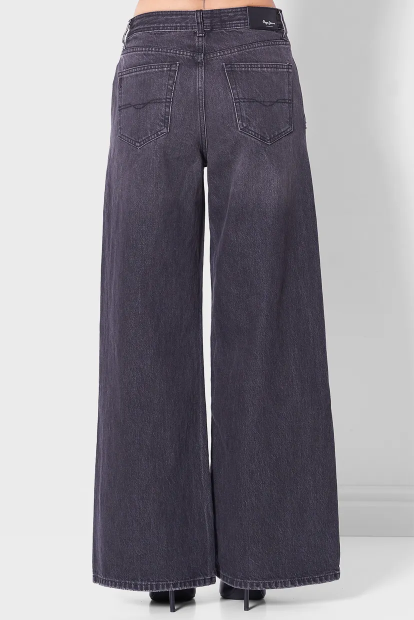 Джинсы WIDE LEG HW ARCHIVE BLK 5