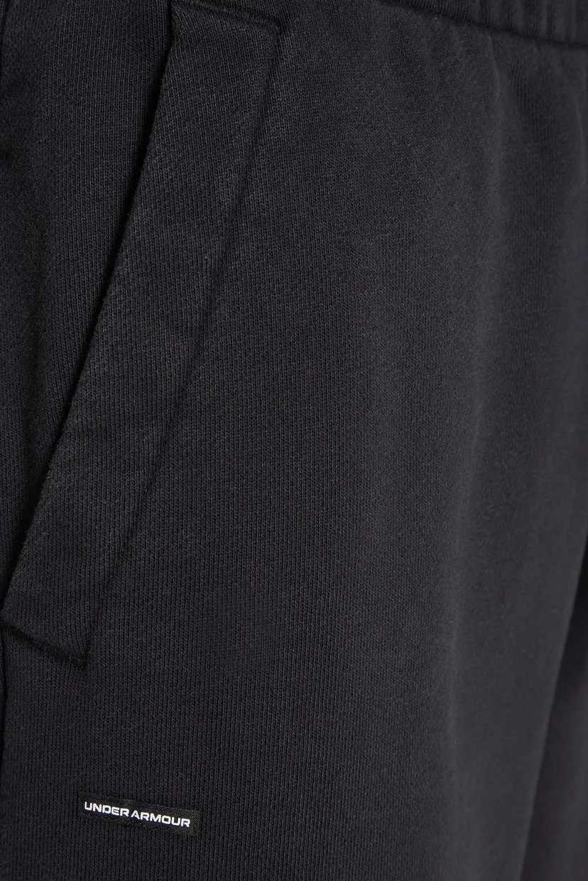 Женские черные спортивные брюки UA Icon HWT Flc OS Pant 3
