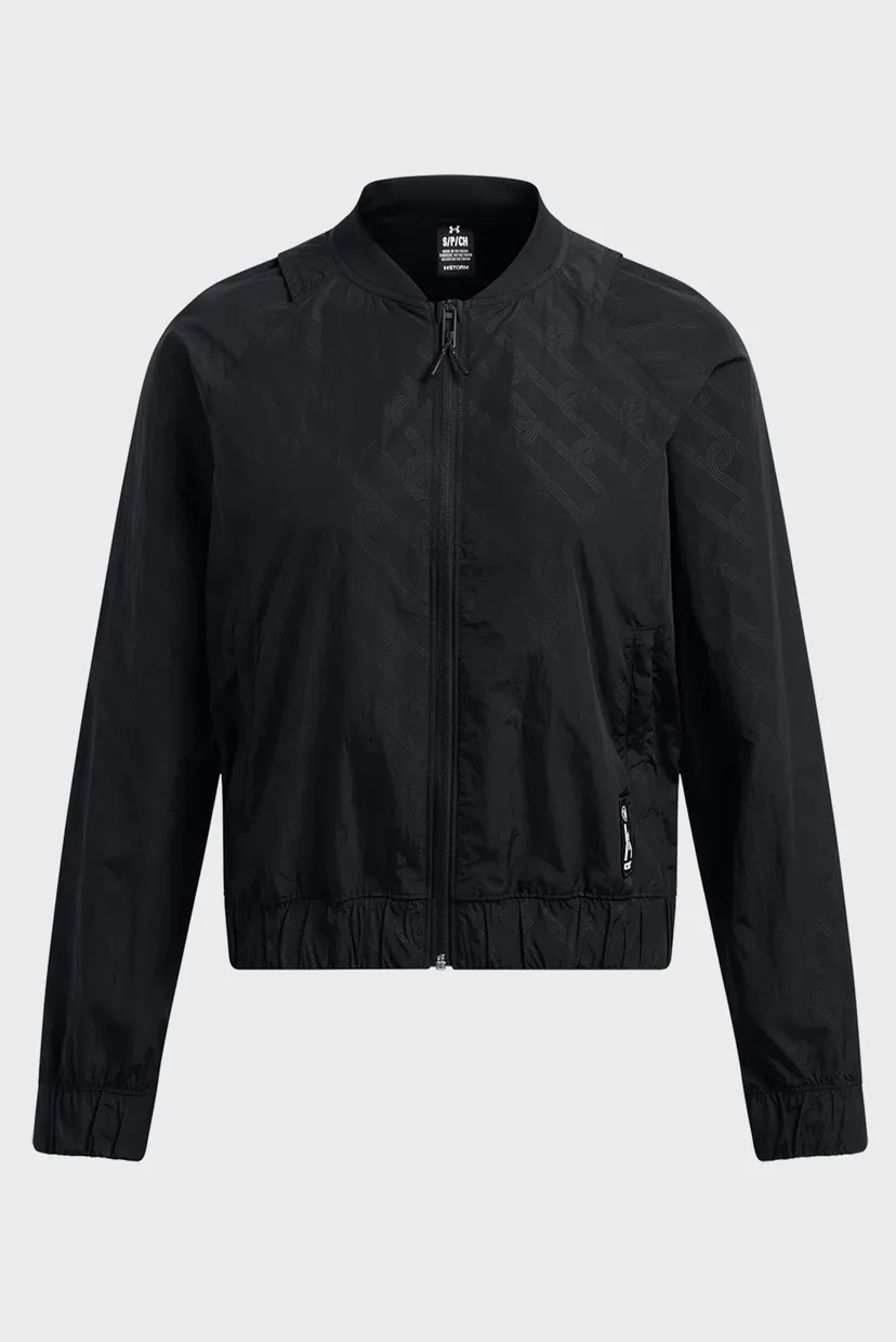Женская черная ветровка UA Run Anywhere Jacket 5