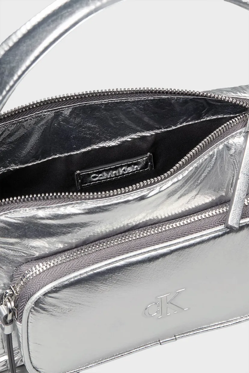 Сумка/POCKET SILVER NYLON SMALL BAG 4