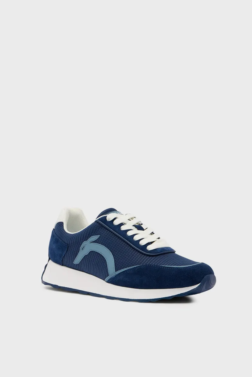 Кроссовки MNS03L76 ARROW SNEAKER - LEATHER+RIPSTOP FABRIC 3