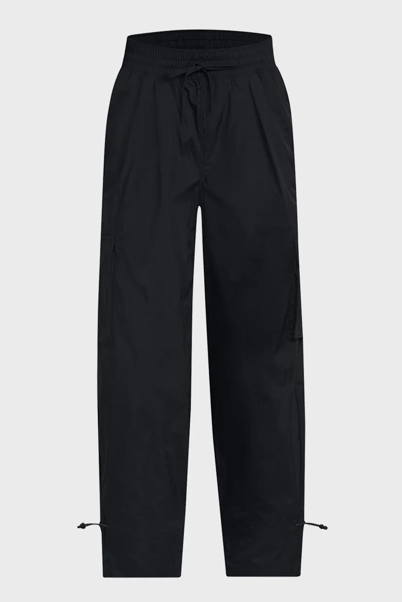 Женские черные спортивные брюки Crinkle Woven Pant 5