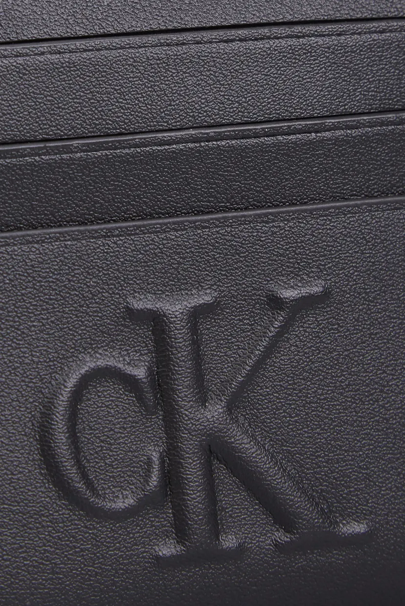 Женский черный кардхолдер SCULPTED CARDCASE 6CC DEBOSS 5