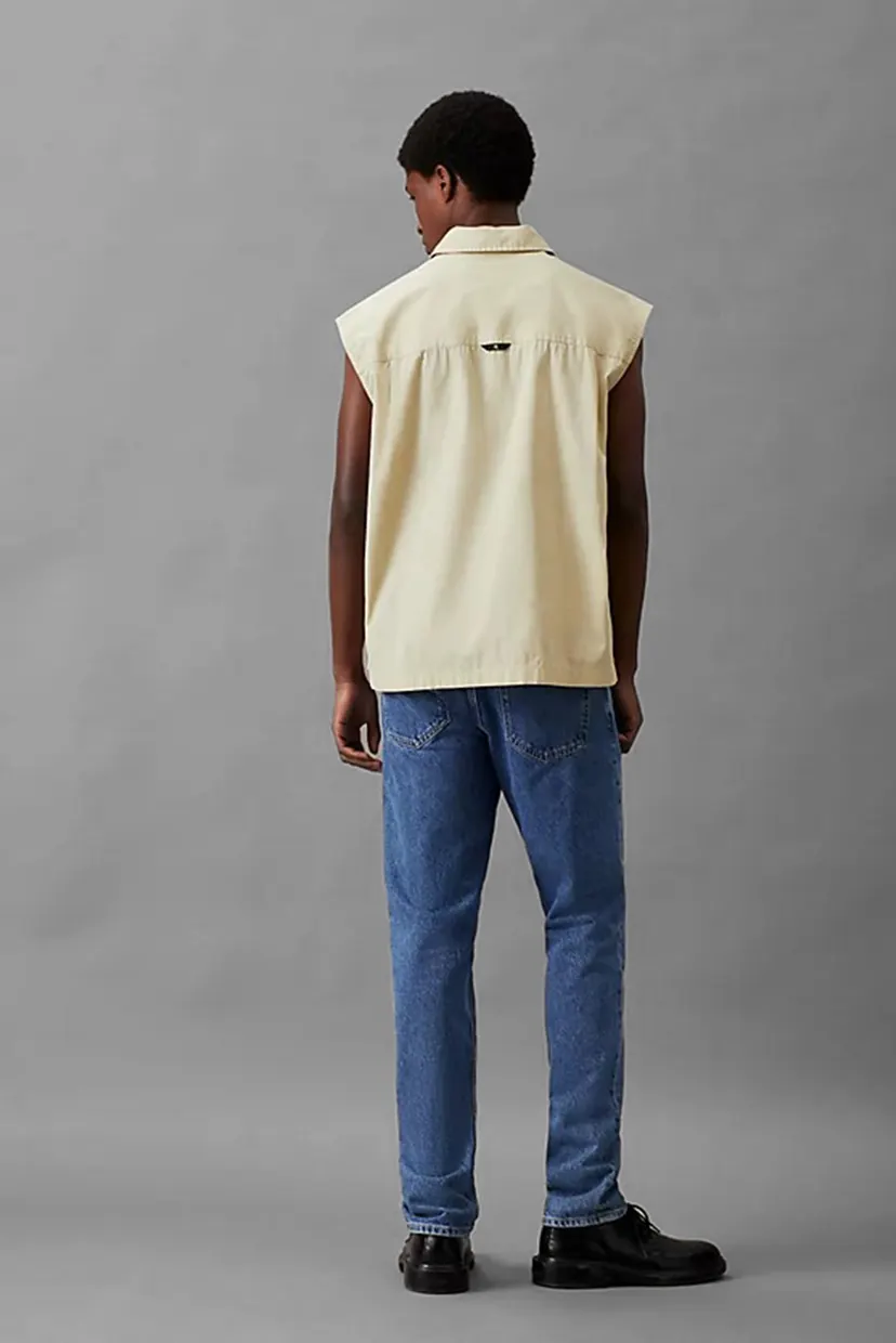 Рубашка с коротким рукавом SLEEVELESS POPLIN SHIRT 3