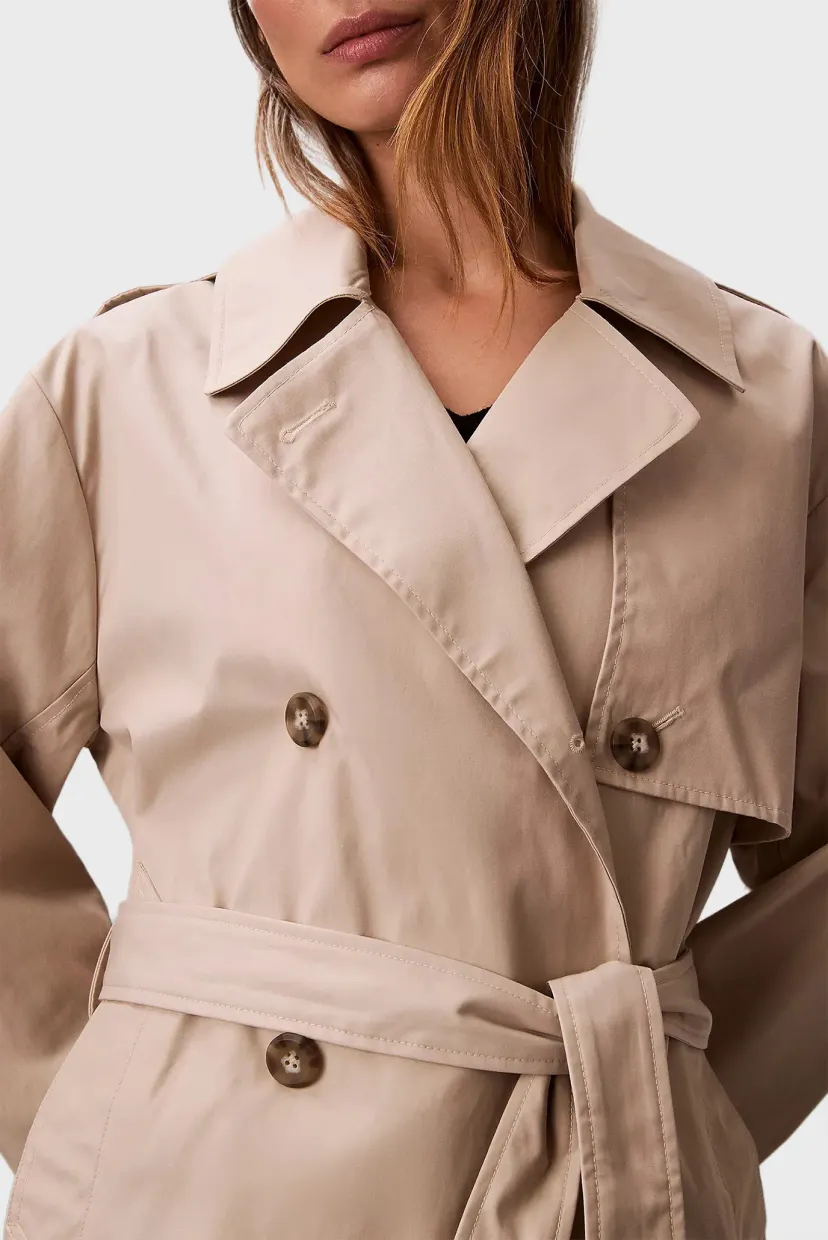 Плащ MID LENGTH COTTON TRENCH 6