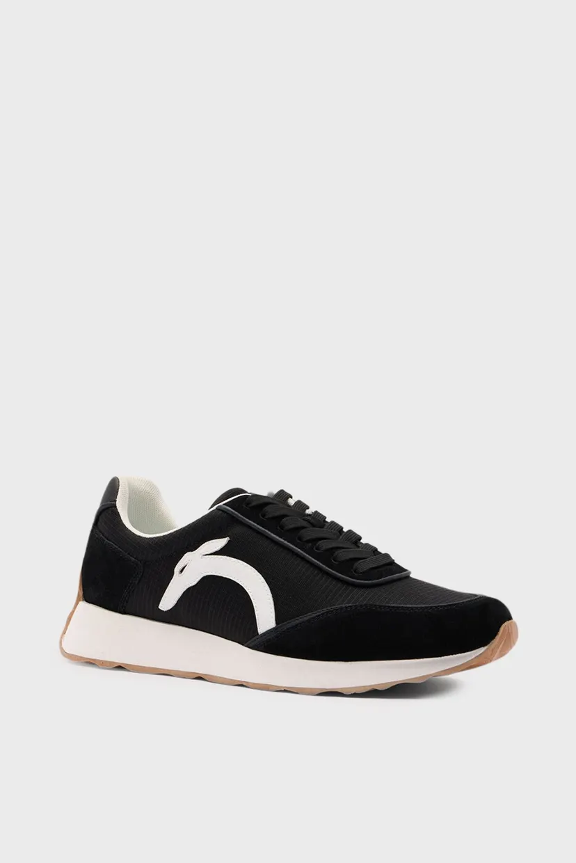 Кроссовки MNS03L76 ARROW SNEAKER - LEATHER+RIPSTOP FABRIC 3