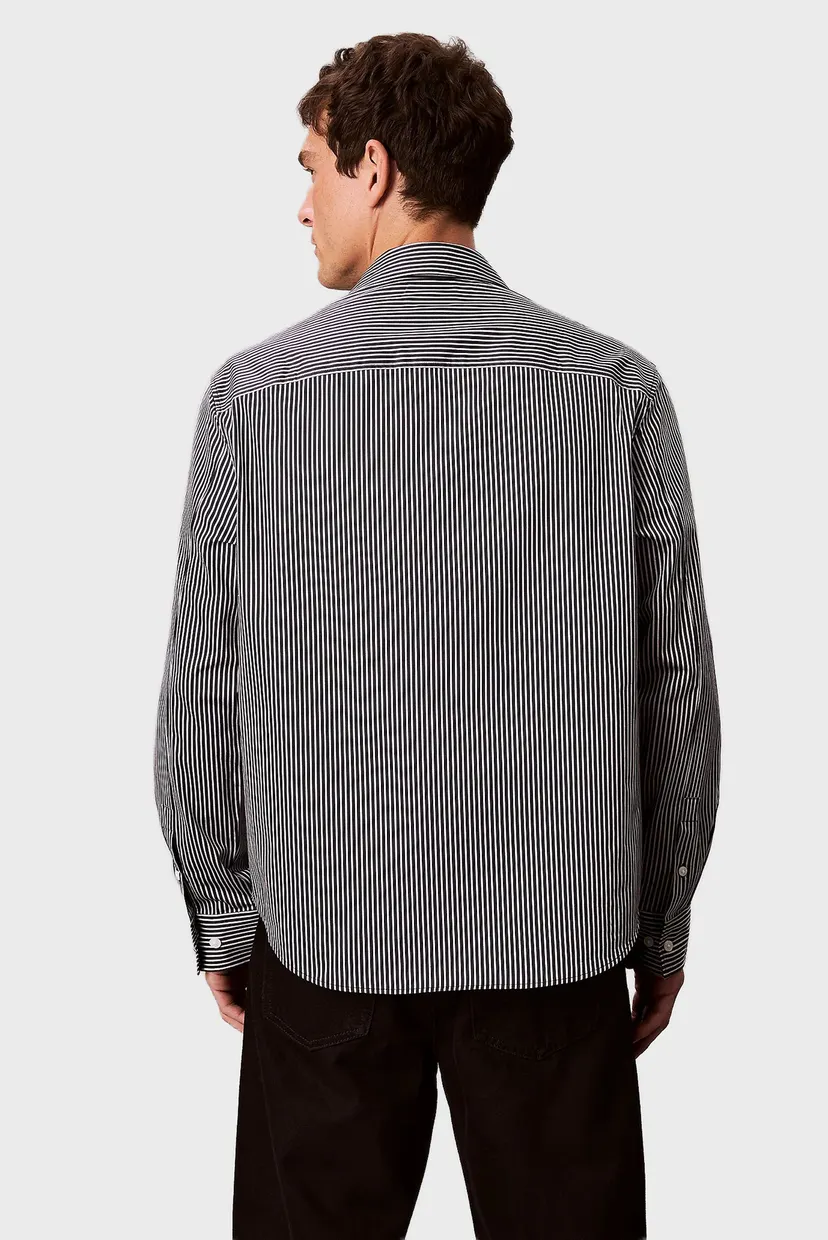 Рубашка LS YD COTTON SATIN RELAXED SHIRT 4