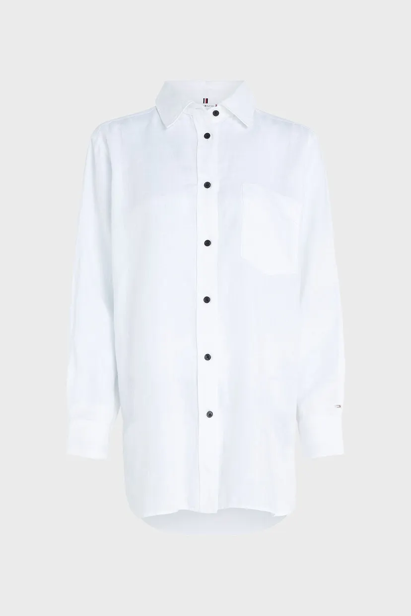 Рубашка LINEN OVERSIZED SHIRT LS 5