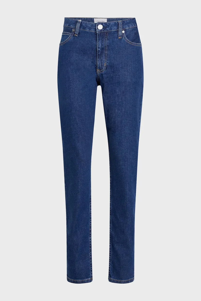 Женские синие джинсы MID RISE SLIM - MID BLUE 5