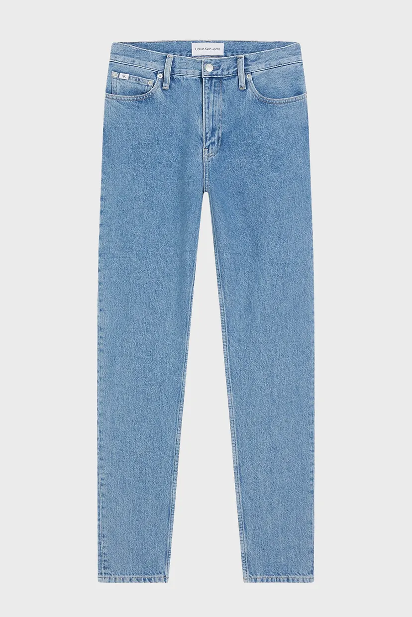 Женские голубые джинсы MOM JEAN 4